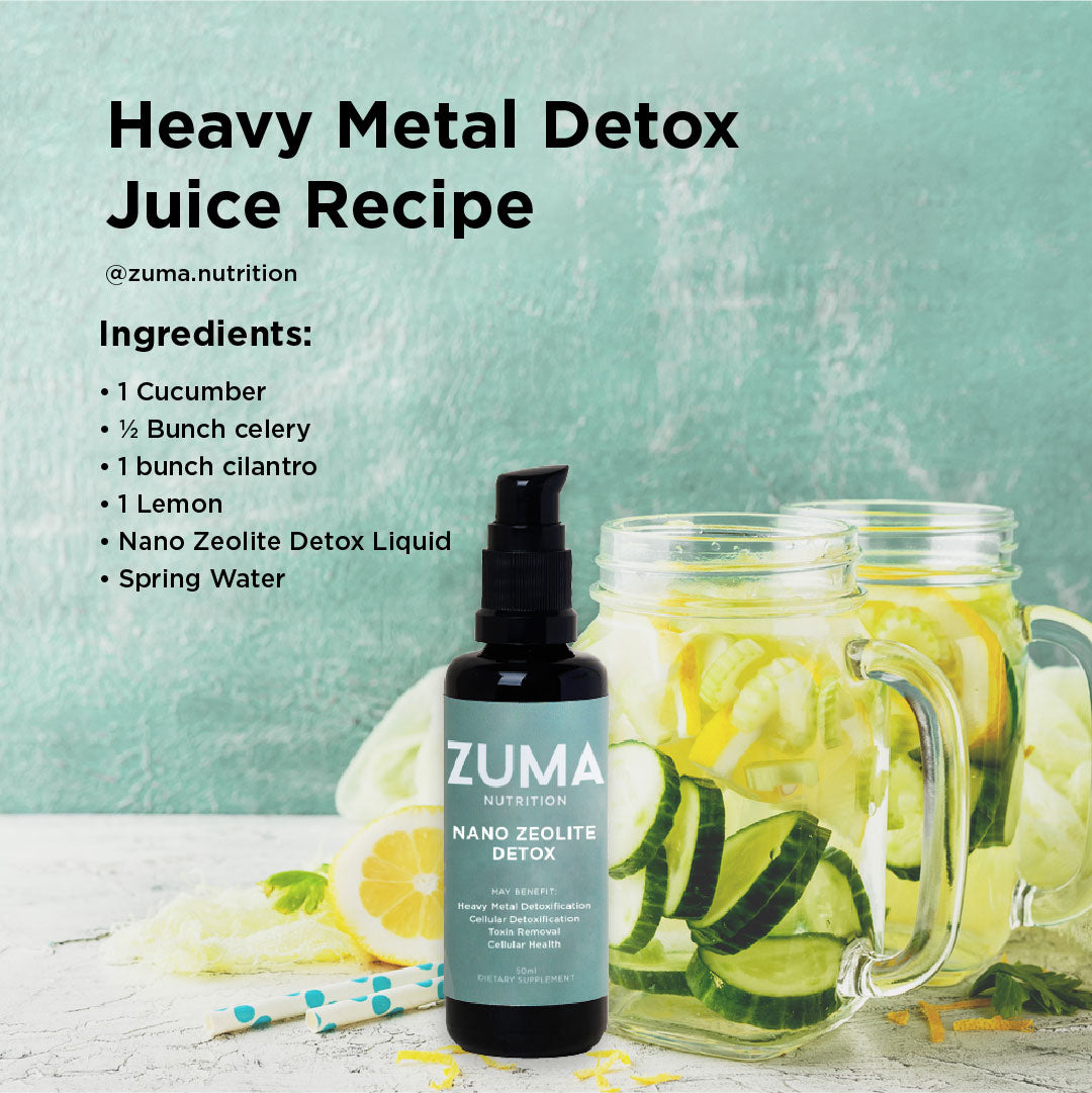 Heavy metal detox juice recipe