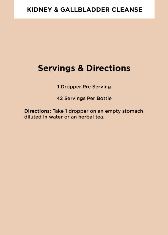 Kidney & Gallbladder Clear Tonic