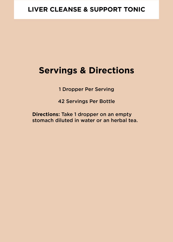 Liver Cleanse & Support Tonic