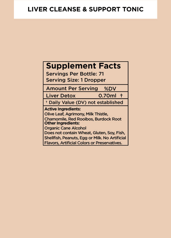 Liver Cleanse & Support Tonic