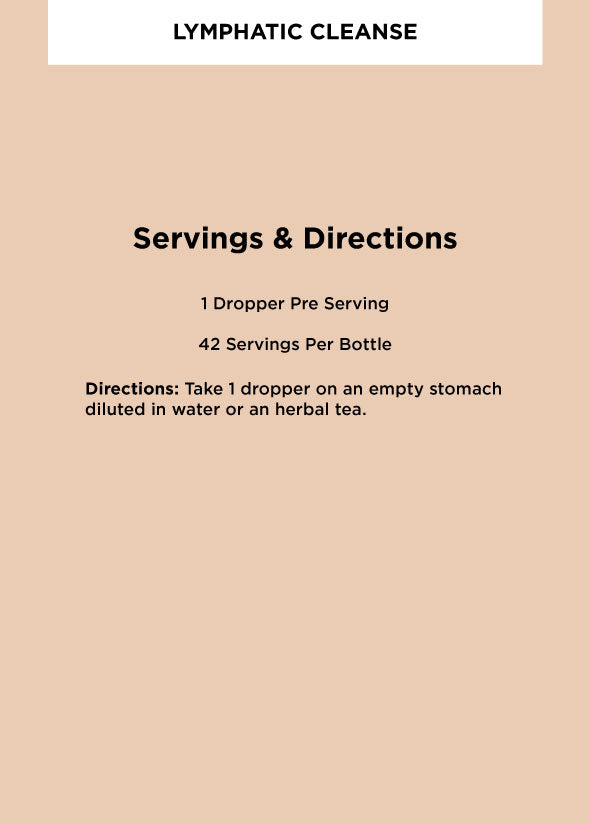 Lymphatic Cleanse Tonic