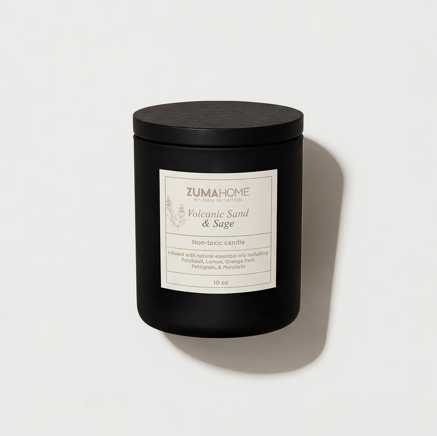 Volcanic Sand & Sage Non Toxic Candle