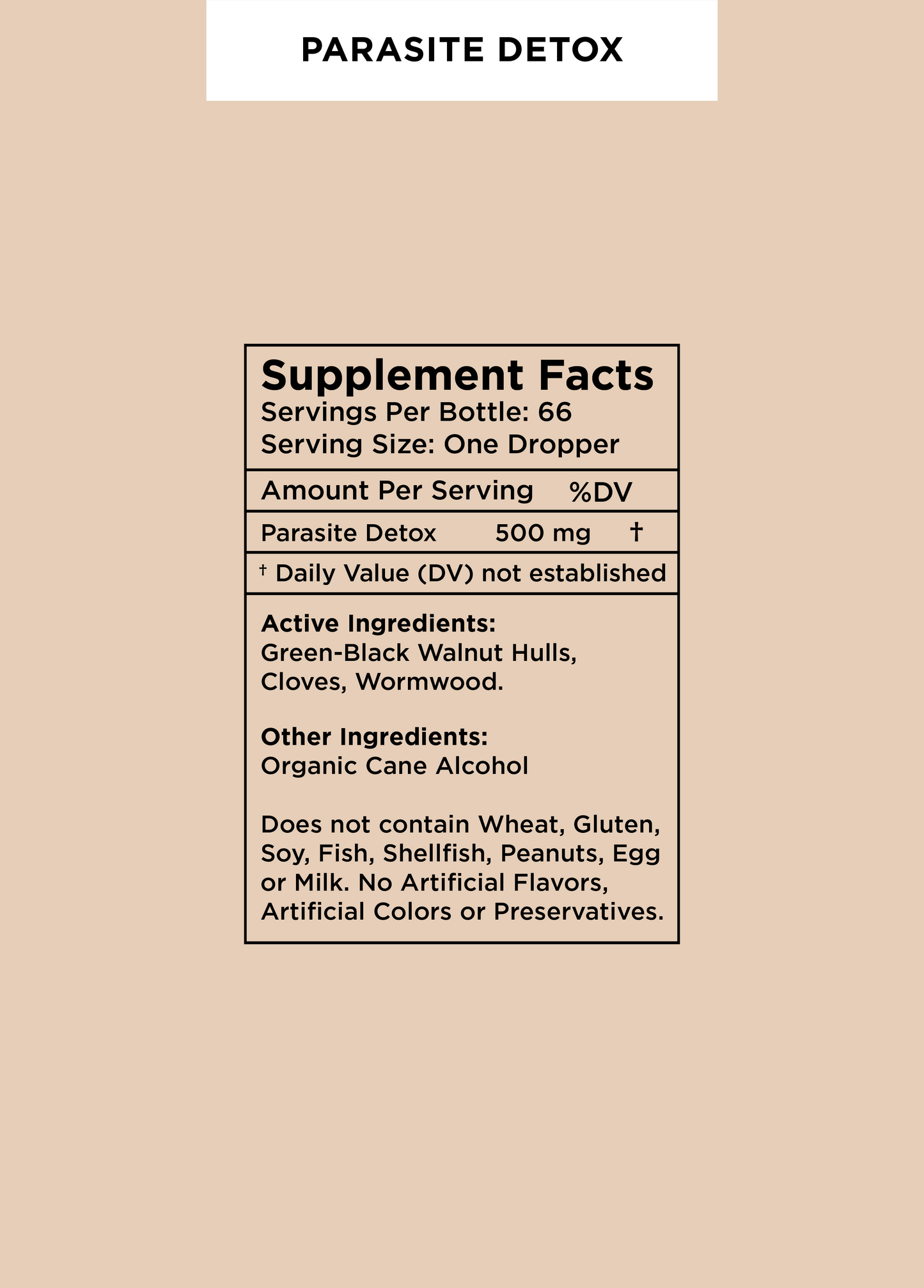 Parasite Detox Tonic - 3 Pack