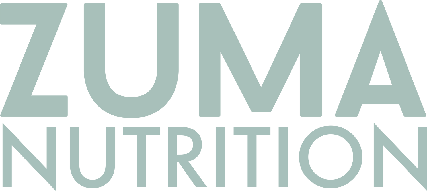 Zuma Nutrition's Entire Product Line