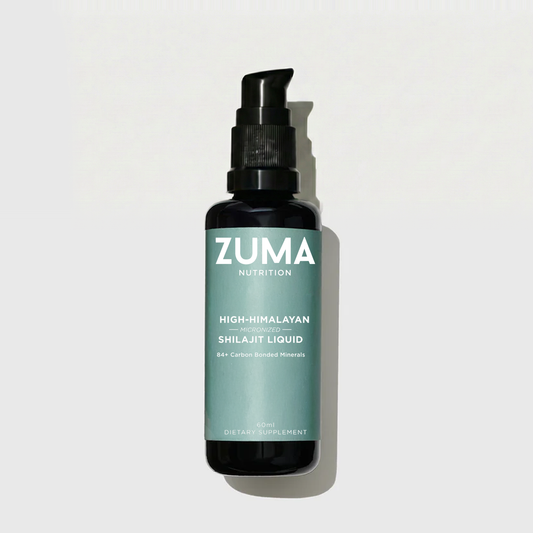 Zuma Nutrition High-Himalayan Shilajit Liquid, 60 ml pump bottle