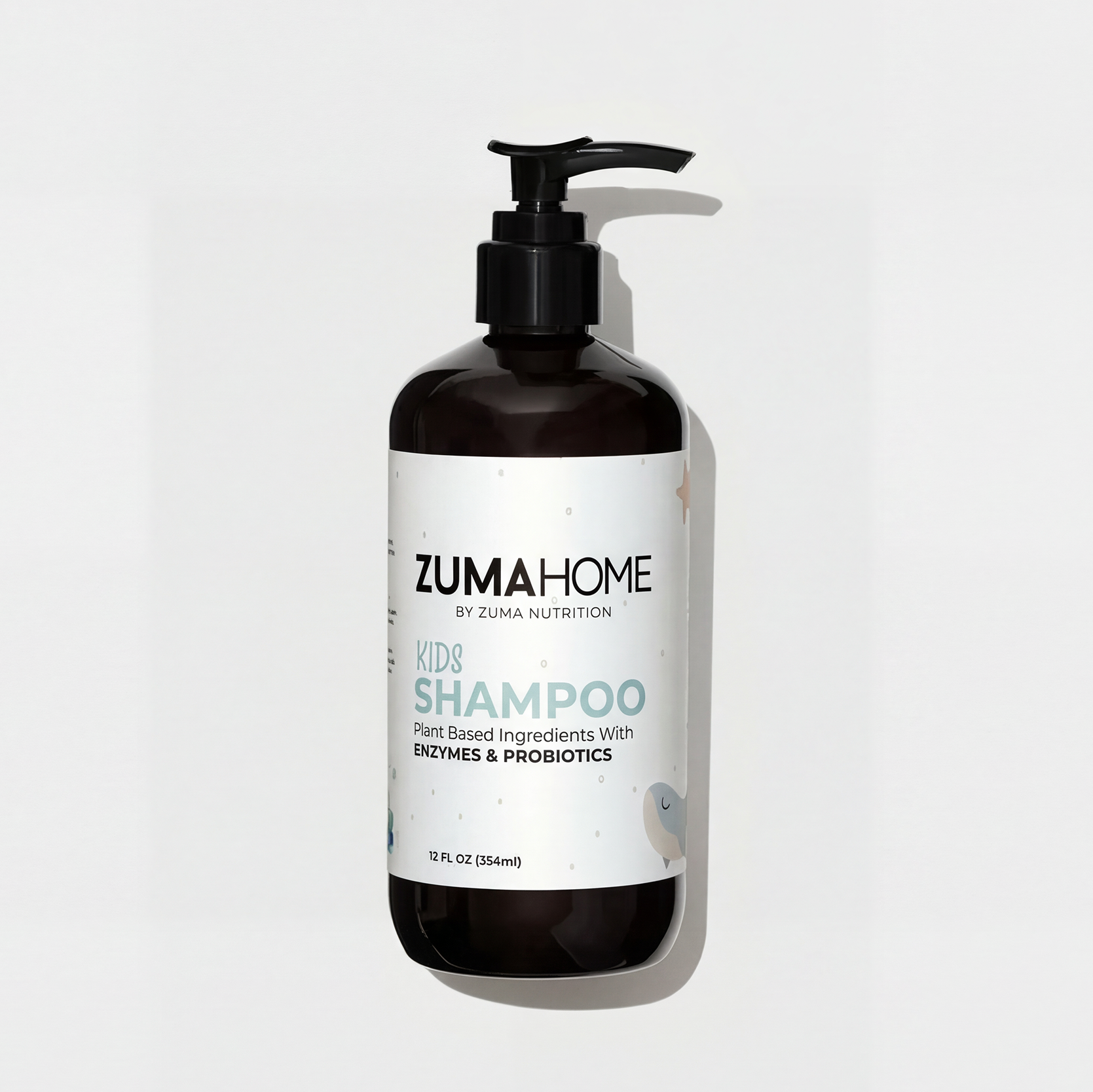 Kids-Safe Organic & Wild-Crafted Shampoo, 12 oz