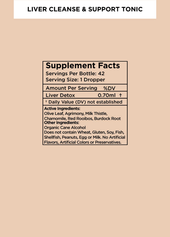 Liver Cleanse & Support Tonic