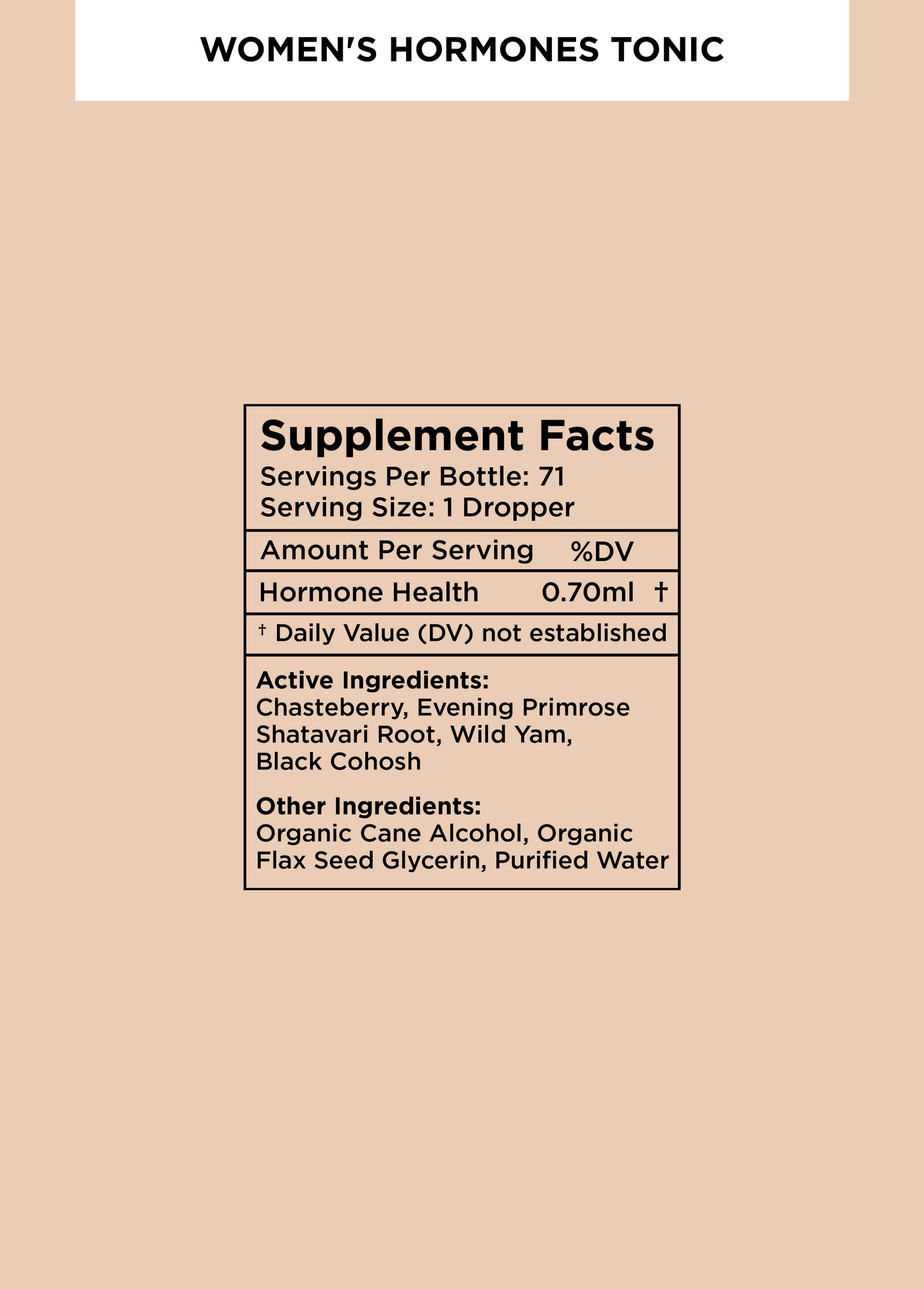 Women's Hormones Tonic