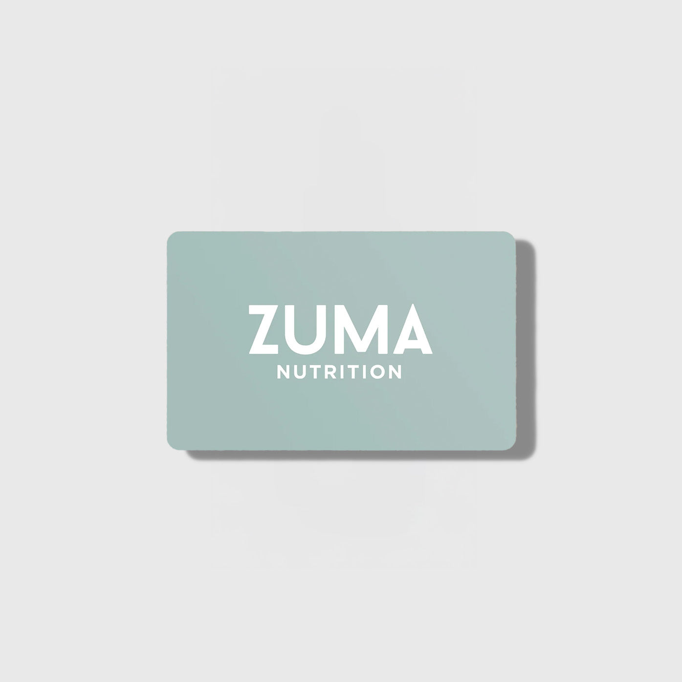 Zuma Nutrition Electronic Gift Card