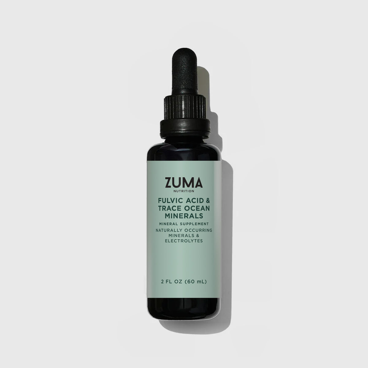 Zuma Nutrition Fulvic Acid & Trace Ocean Minerals, 60 ml bottle