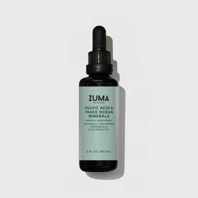 Zuma Nutrition Fulvic Acid & Trace Ocean Minerals, 60 ml bottle