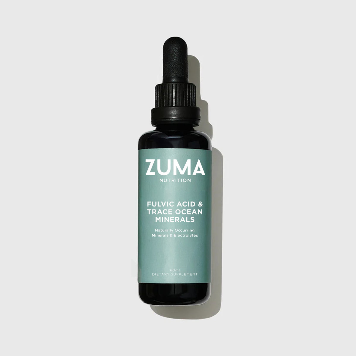 Zuma Nutrition Fulvic Acid & Trace Ocean Minerals, 60 ml dropper bottle