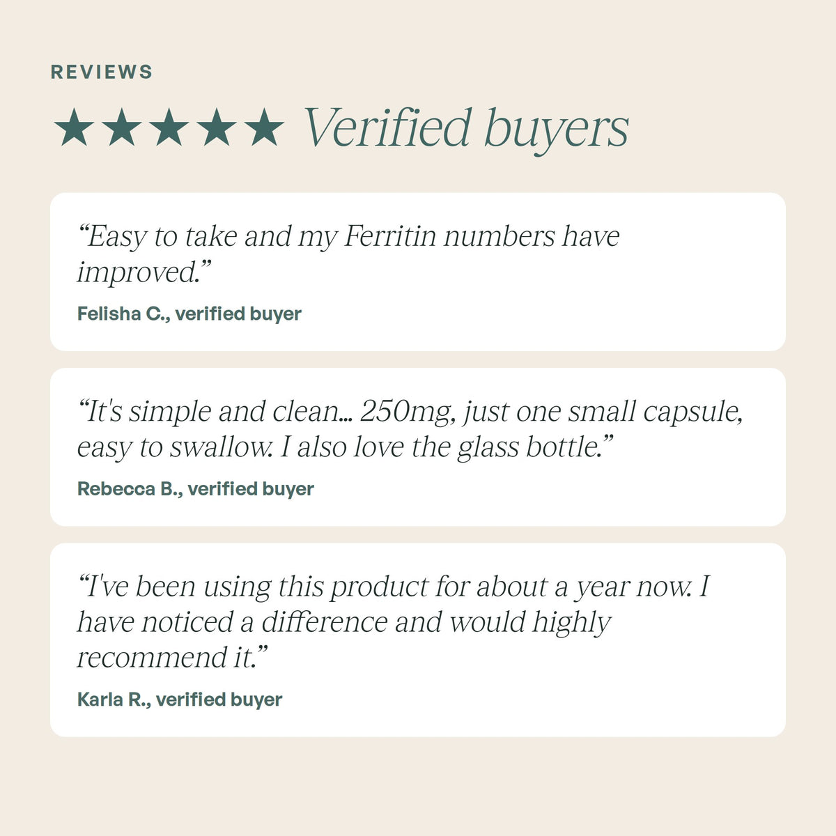 Verified buyer reviews of Zuma Nutrition Lactoferrin Complex