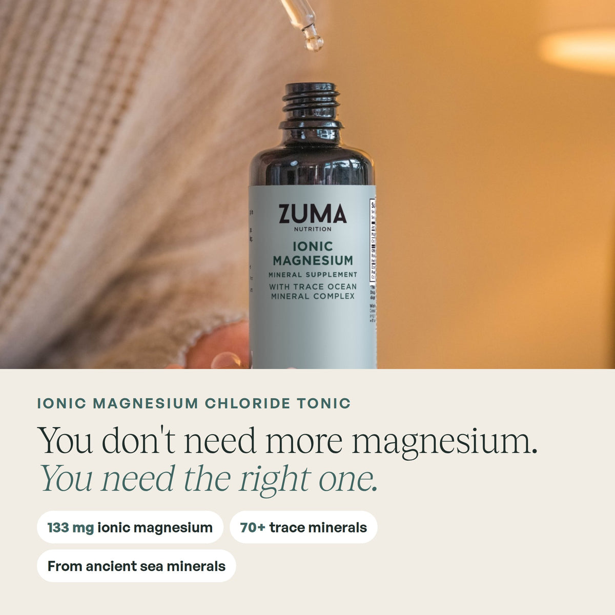 Zuma Nutrition Ionic Magnesium Chloride Tonic