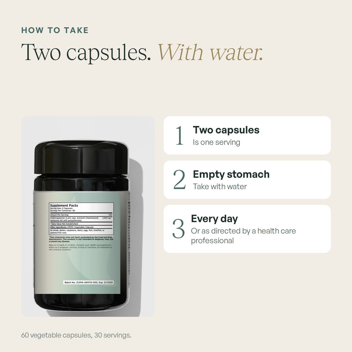 Arabinogalactan Supplement
