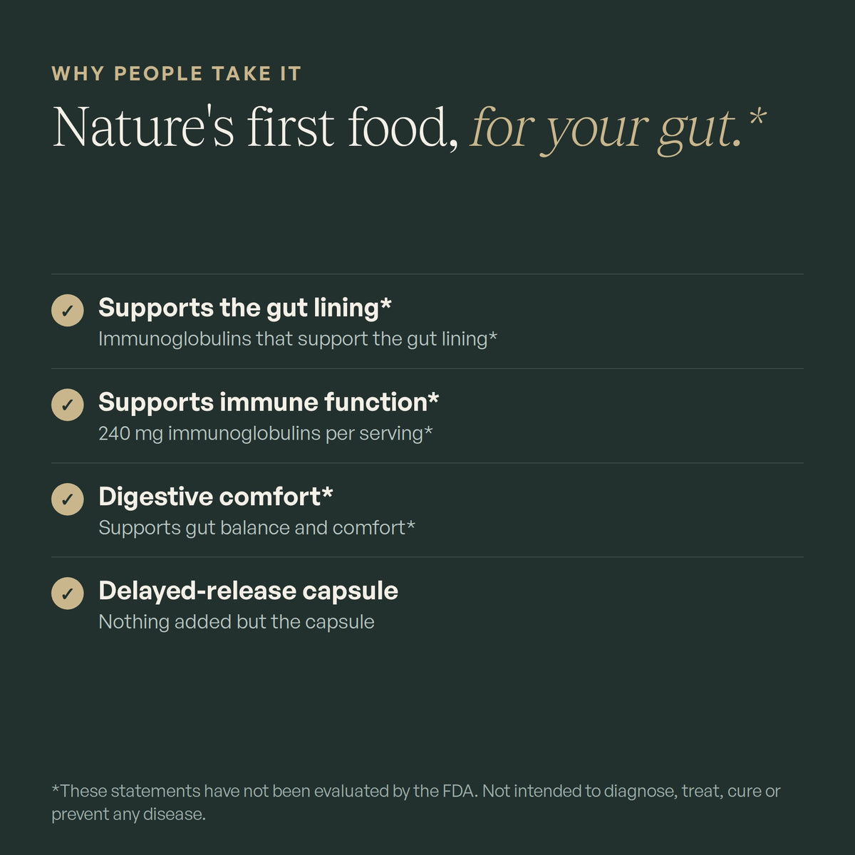 100% Grass-Fed Colostrum