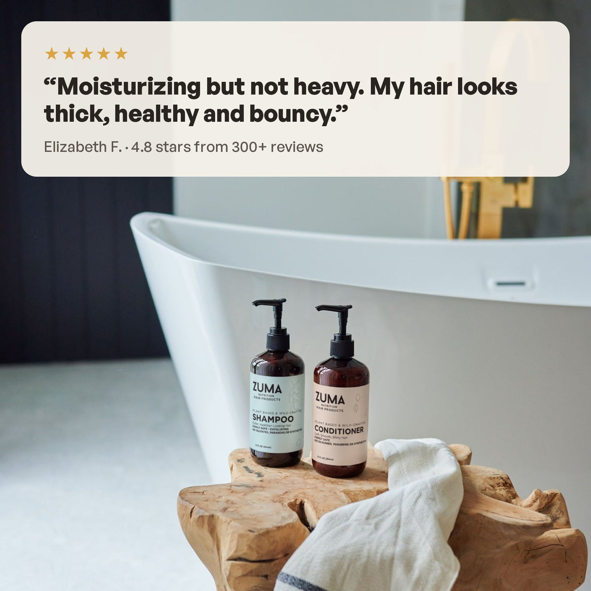 Customer review of Zuma Nutrition Conditioner