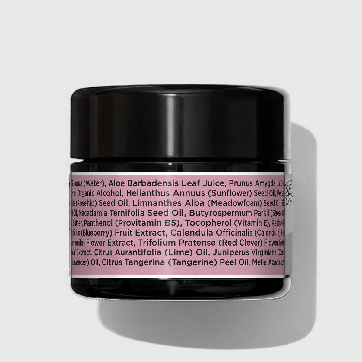 Zuma Nutrition Eye Brightening Cream — back label