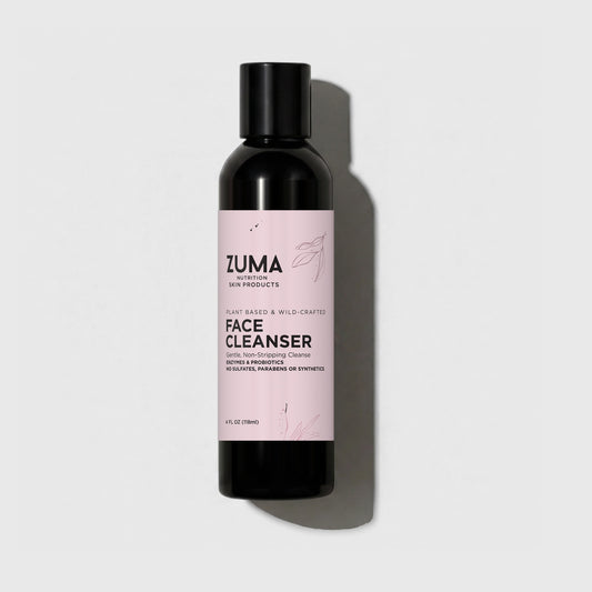 Zuma Nutrition Face Cleanser, bottle front