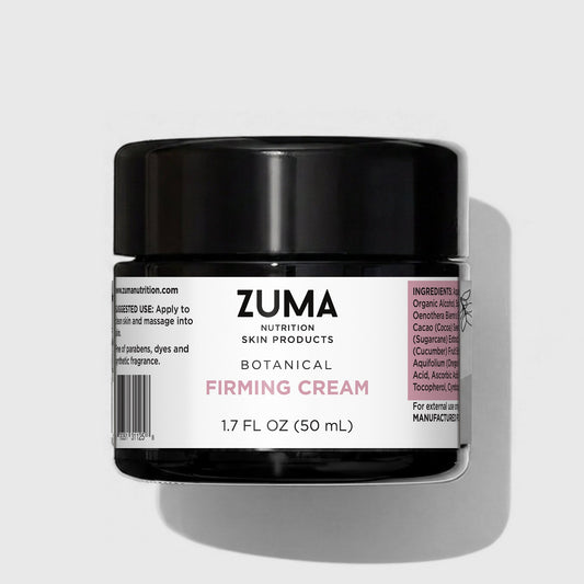 Botanical Firming Cream - Zuma Nutrition, front label
