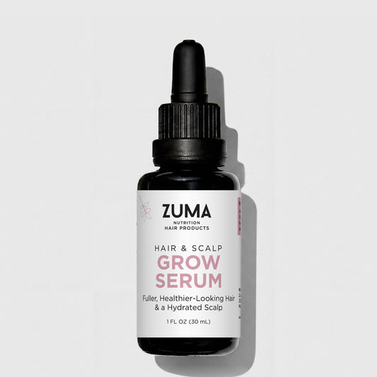 Grow Serum - Zuma Nutrition, front label