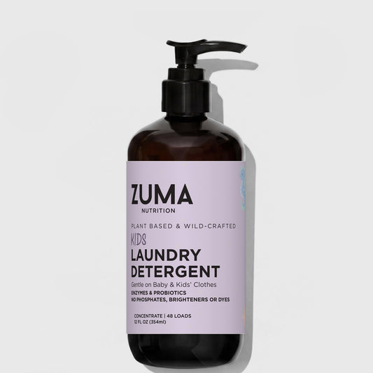 Zuma Nutrition Kids Laundry Detergent, bottle front