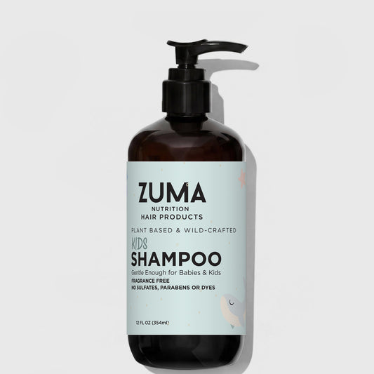 Zuma Nutrition Kids Shampoo, bottle front