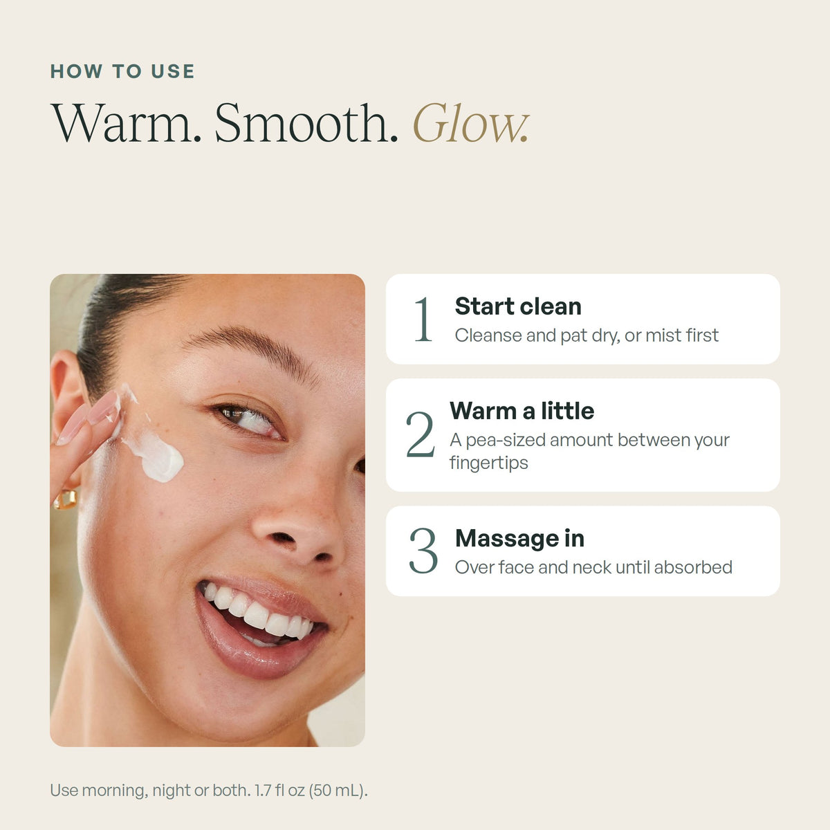 Zuma Nutrition Botanical Nourish & Repair Cream: how to use