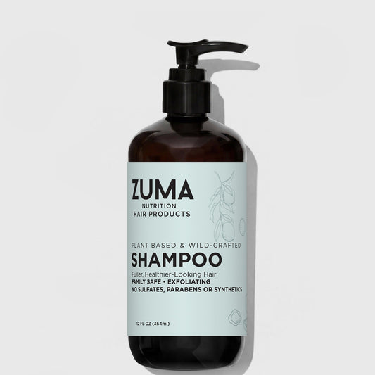 Zuma Nutrition Plant Based & Wild-Crafted Shampoo, 12 fl oz