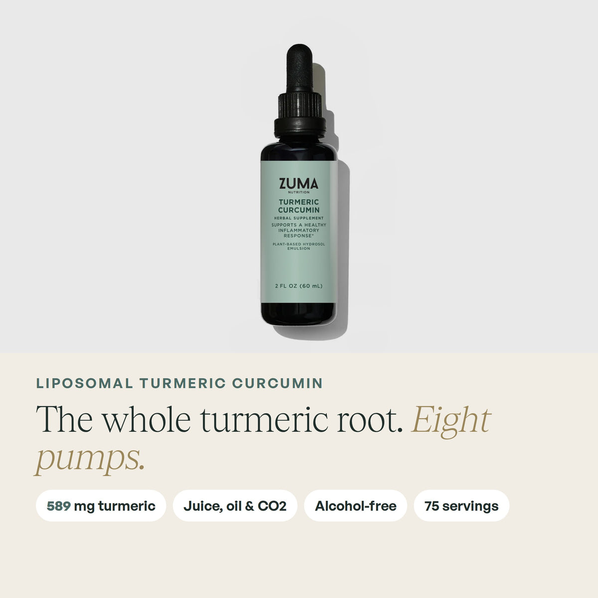 Liposomal Turmeric Curcumin Tonic
