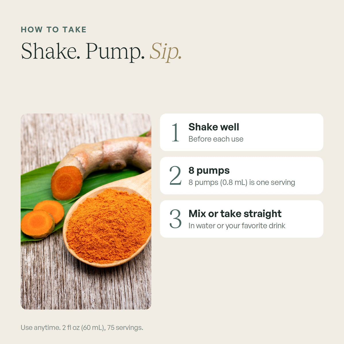 Liposomal Turmeric Curcumin Tonic