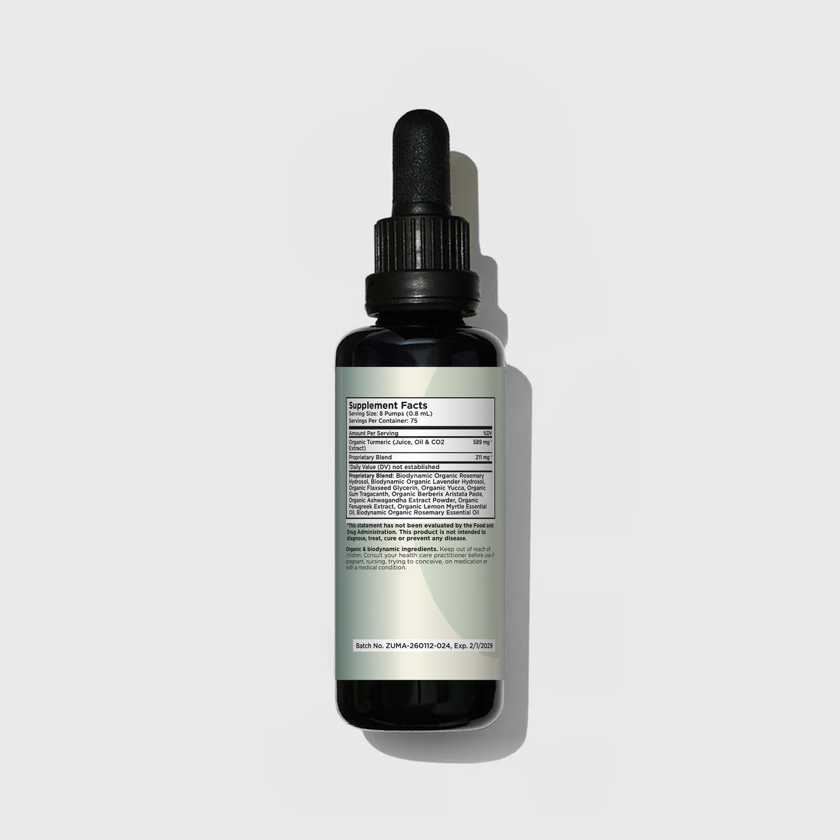Liposomal Turmeric Curcumin Tonic