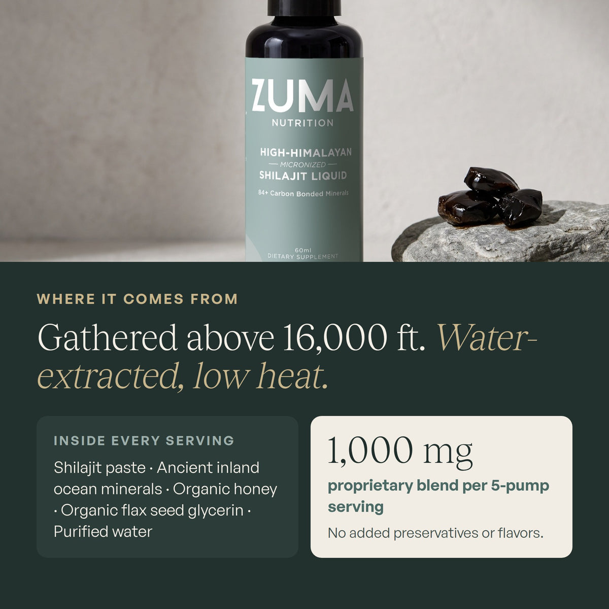 Where our shilajit comes from and what is inside