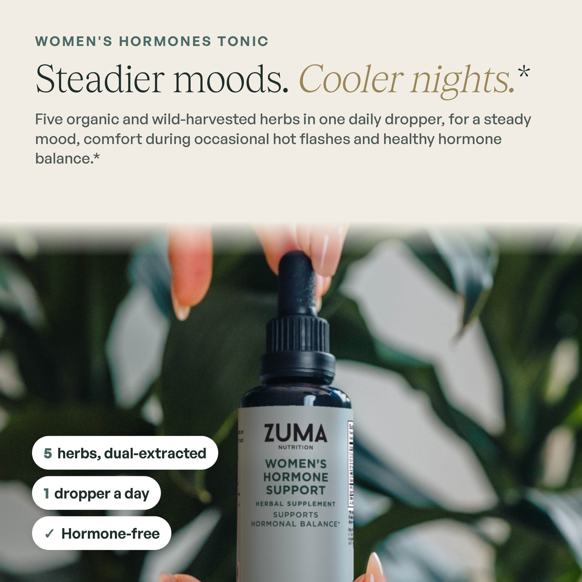 Steadier moods. Cooler nights.