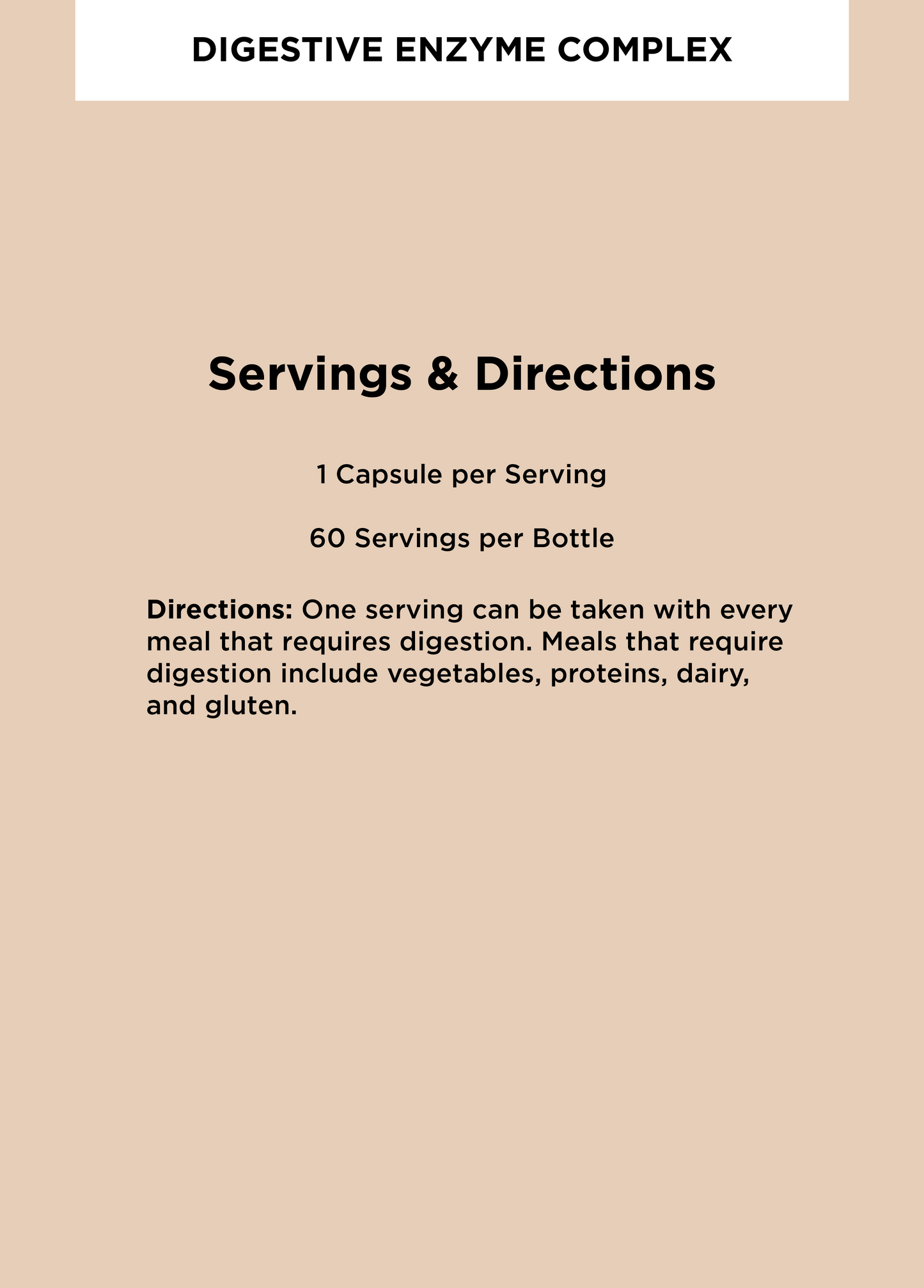 Digestive Enzyme Complex - 3 Pack