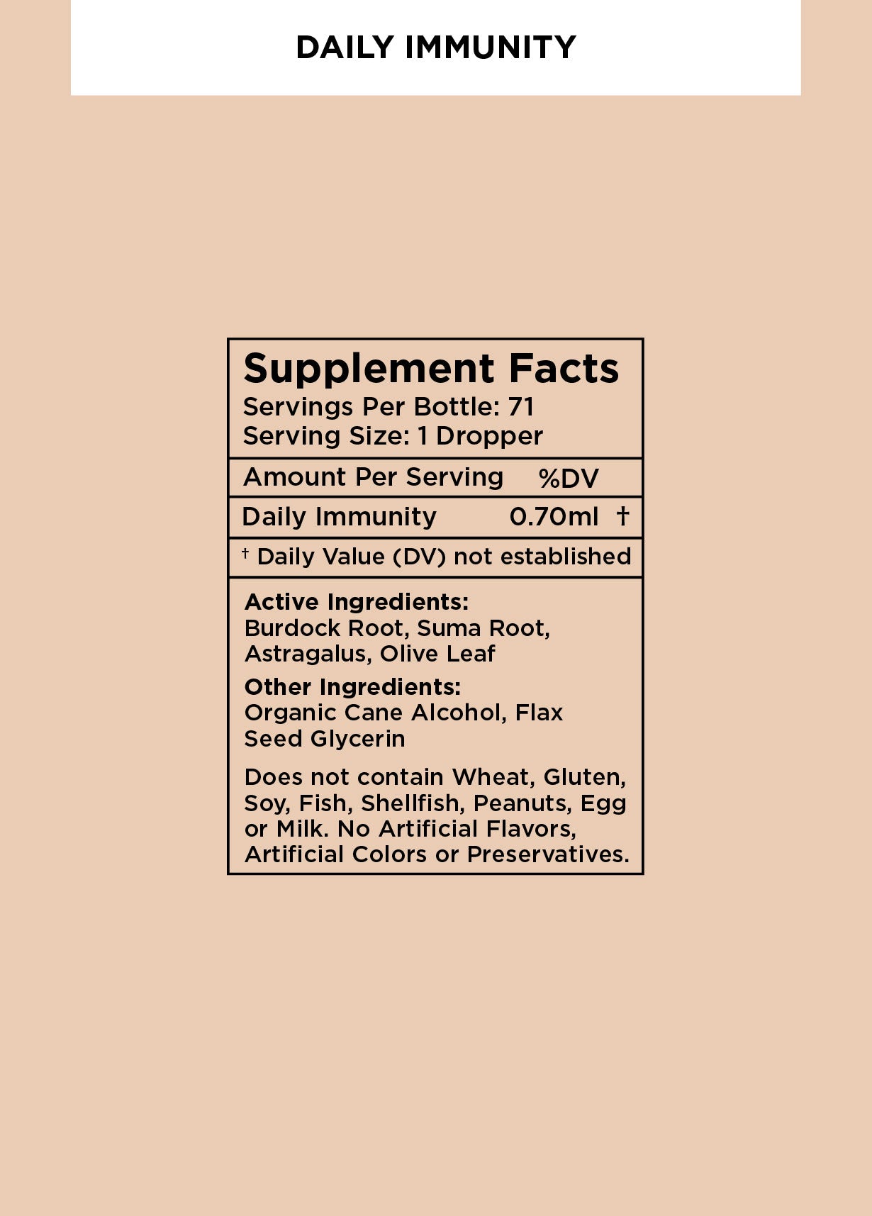 Daily Immunity Tonic