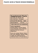 Fulvic Acid & Trace Ocean Minerals*