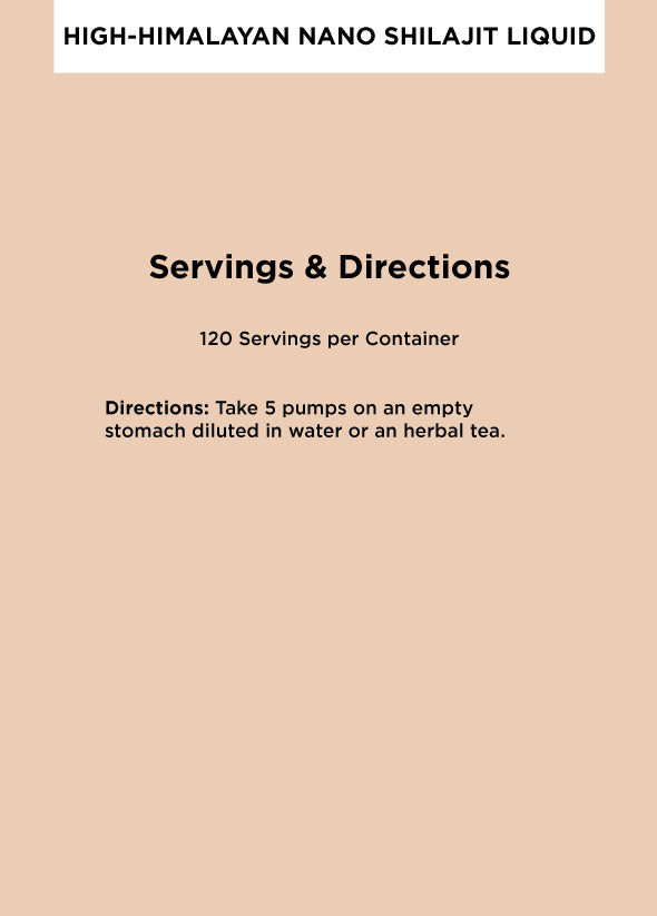 Himalayan Shilajit Liquid Tonic