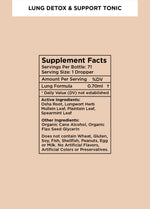 Lung Detox & Support Tonic