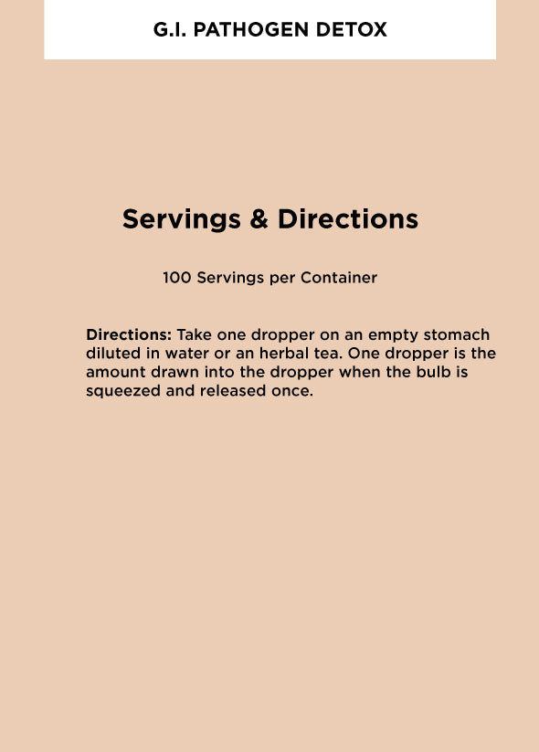 GI Pathogen Detox Tonic